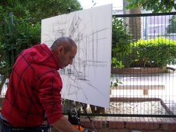 Concurso de Pintura al aire Libre en Mula 2010